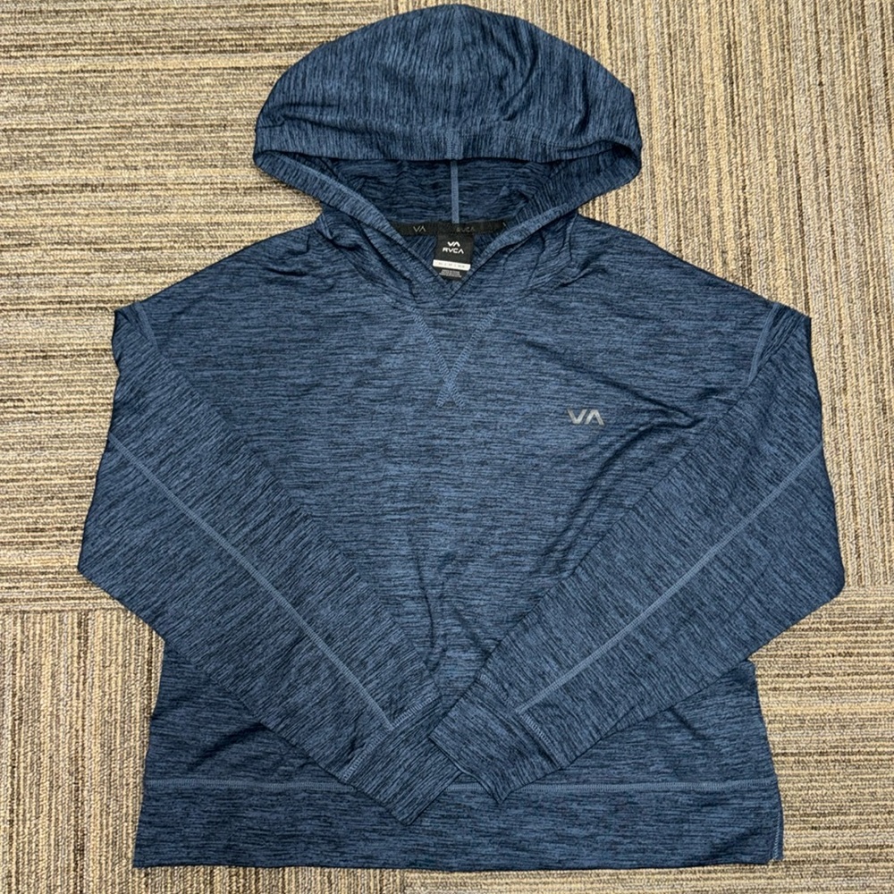 RVCA Cropped Workout Hoodie